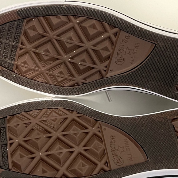 Unisex Grey mesh Converse shoe - Picture 3 of 4